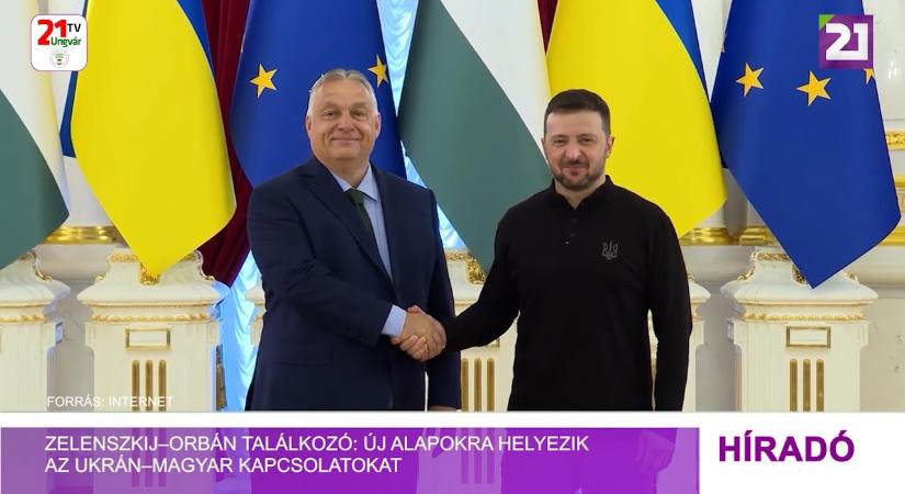 Zelenszkij–Orbán találkozó: új alapokra helyezik az ukrán–magyar kapcsolatokat (videó)