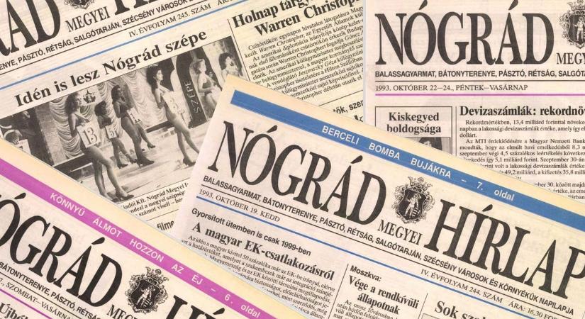 Rettentő hőség tombolt harminc éve Nyugat-Nógrádban