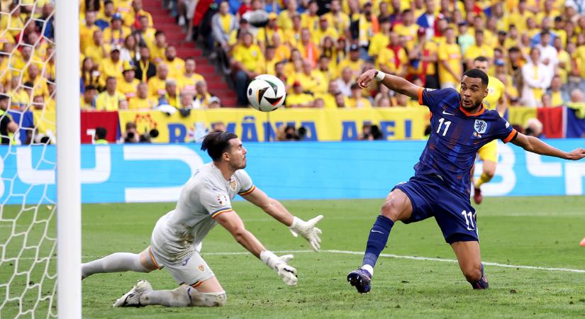 Két remek gól és egy védelmi hiba: Hollandiának ujjgyakorlat volt Románia legyőzése az Eb-n