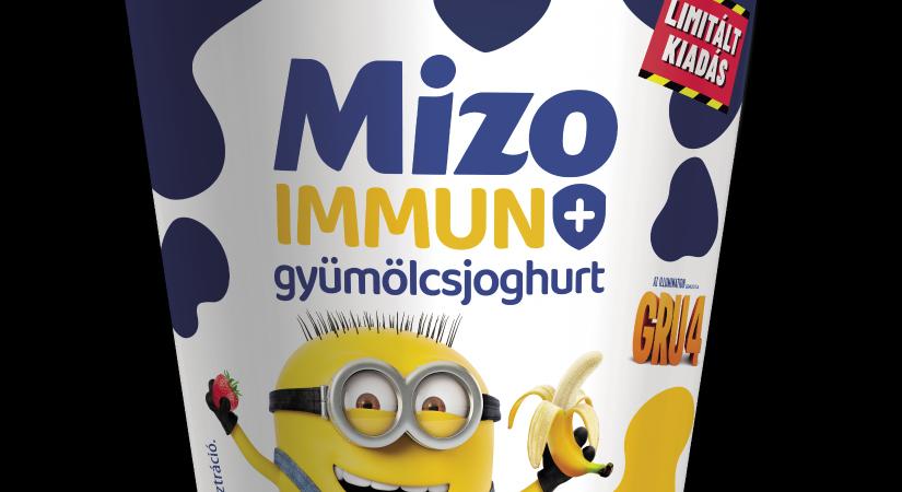 Mizo Immun epres-banános gyümölcsjoghurt 125 g
