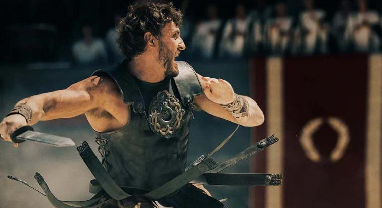Nem sok jót jósolnak Pedro Pascalnak a Gladiátor 2 első képei
