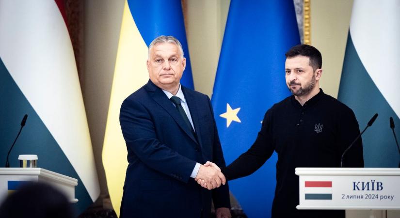 Köszönetet mondott Orbán Viktornak Zelenszkij