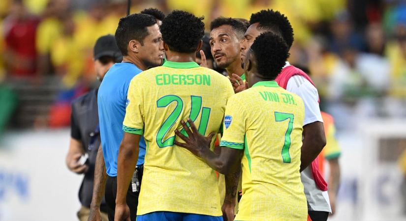 Brazília szenved, Vinícius ütött, majd bűnhödött a Copa Américán