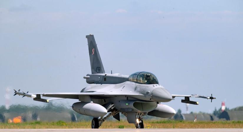 Amerikai F-16-os és orosz gépek csapnak össze Ukrajna egén