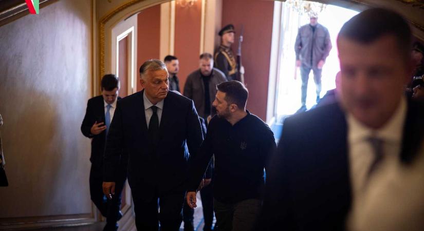 Zelenszkij: Ezek most teljesen más kapcsolatok Ukrajna és Magyarország között