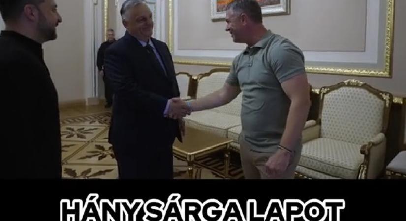Rebrovval is lekezelt Orbán Kijevben