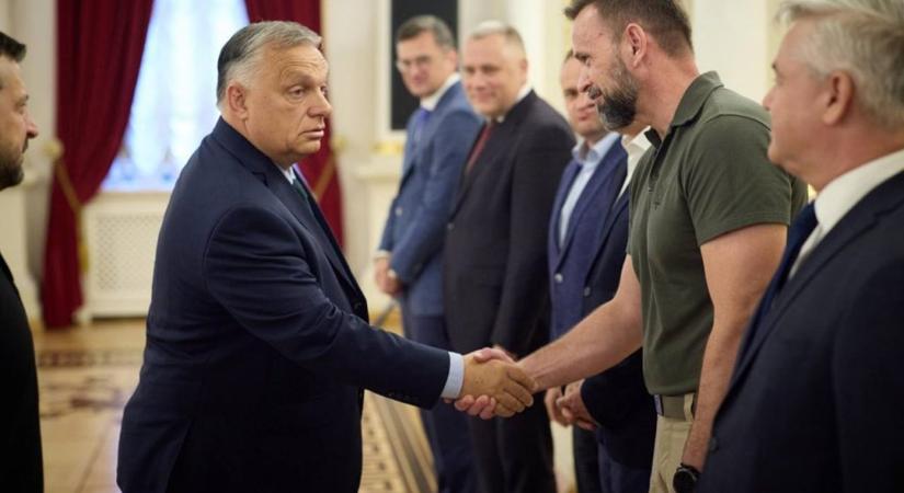Viktor Mikita is részt vett Orbán Viktor és Volodimir Zelenszkij találkozóján