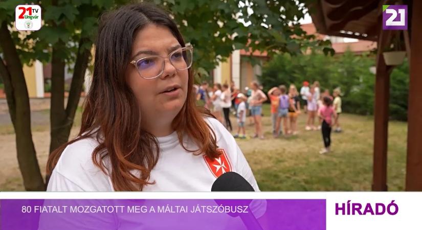 80 fiatalt mozgatott meg a máltai játszóbusz (videó)