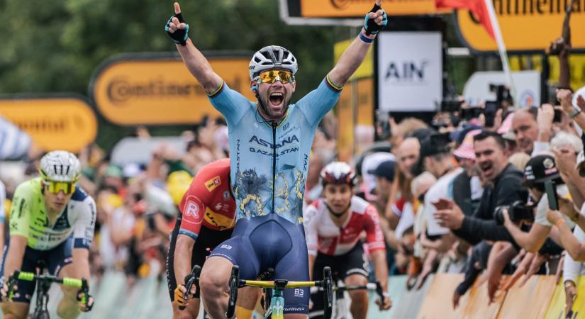 Cavendish nyerte a Tour de France ötödik szakaszát, immár egyedüli csúcstartó