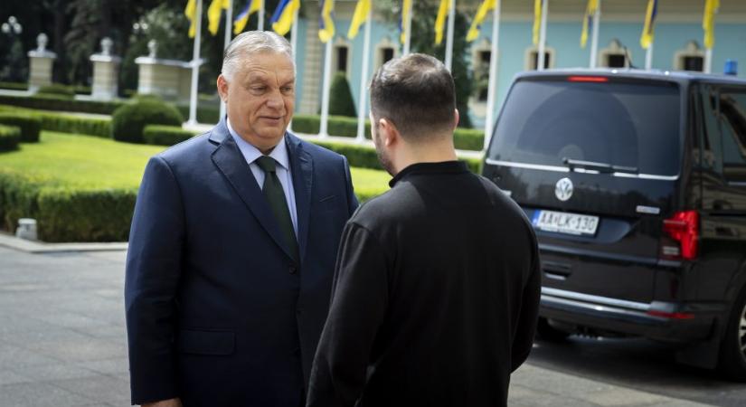 Orbán: Nem meggyőzni akartam Zelenszkijt