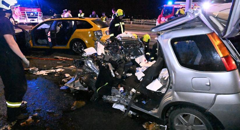 Három autó ütközött az Árpád hídon, három életet követelt a szörnyű tragédia