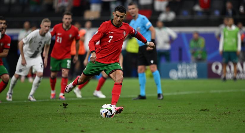 Kiderült, hogyan változott Ronaldo pulzusa az Eb-nyolcaddöntő alatt