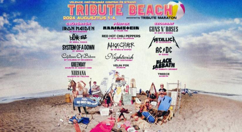 Tribute Beach: tizenhat zenekar koncertje a Velencei-tónál