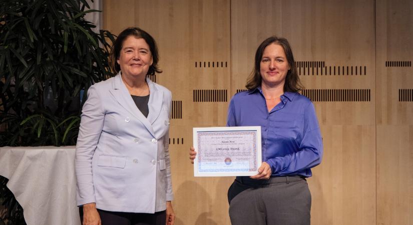 Rangos díjat kapott a debreceni kutató