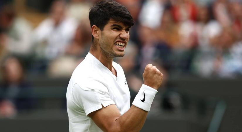 Alcaraz simán továbbjutott Wimbledonban, de nehéz ellenfél következik