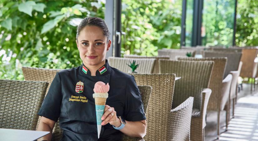 A fagylaltkészítő lány, aki bronzérmet nyert a fagylaltvébén és Európa legjobb csokifagyiját készíti