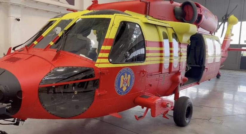 Black Hawk mentőhelikoptert kap Kolozs megye