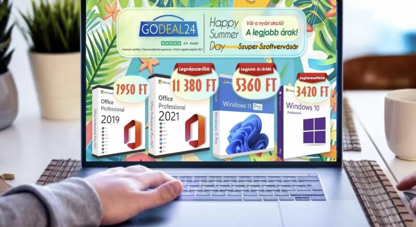 Nyári szoftver kiárusítás: Windows és Office licencek áron alul