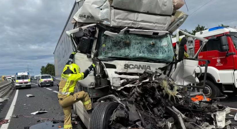 Magyar kamionsofőr az áldozata a Hartbergnél történt szörnyű balesetnek - fotó