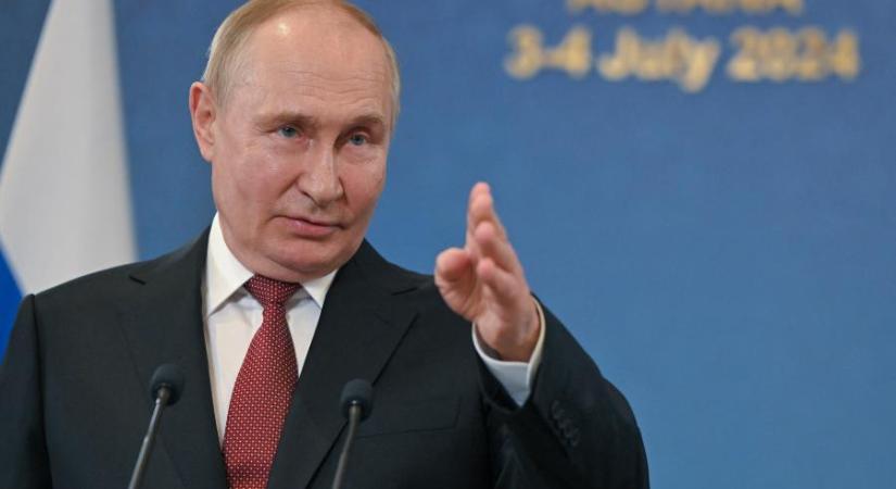 Vlagyimir Putyin: Egyszerűen nem lehet szó tűzszünetről, amíg Ukrajna nem tesz visszafordíthatatlanul „pozitív” lépéseket