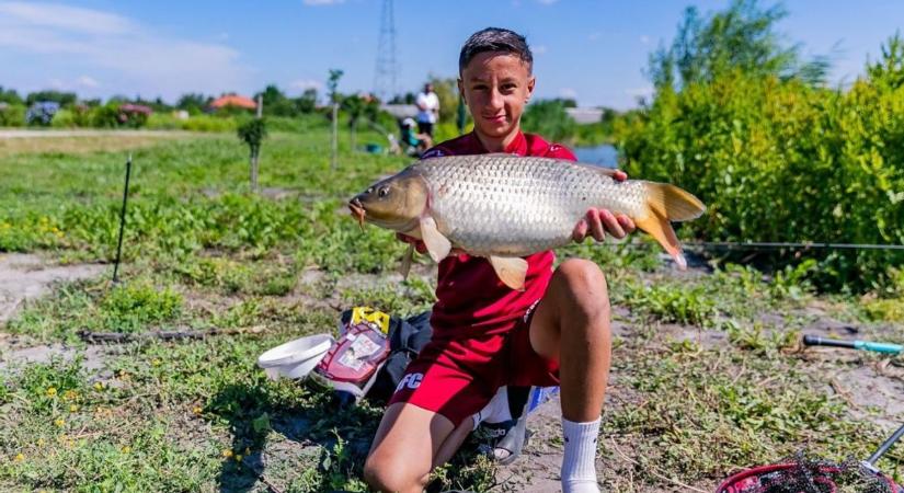 Gyermek horgásztábort szervezett a Dunaújvárosi Sporthorgász Egyesület