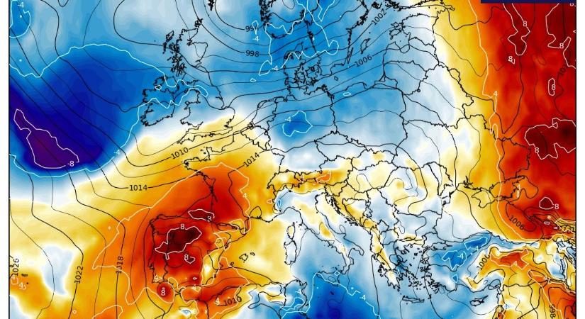 Mutatjuk, hogy foglalja el Európát az újabb hőhullám