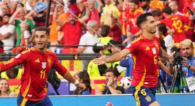 16 lap, 125 perc, fejesgól döntött a német-spanyol negyeddöntőn