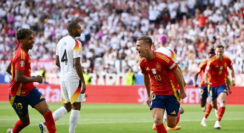 Spanyolország jutott az elődöntőbe, 2–1-re legyőzte a németeket