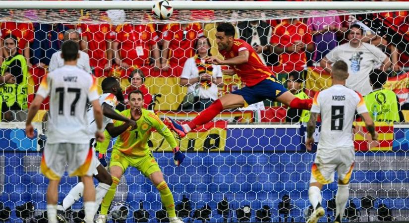 Íme, a spanyolok győztes gólja a németek elleni negyeddöntőben