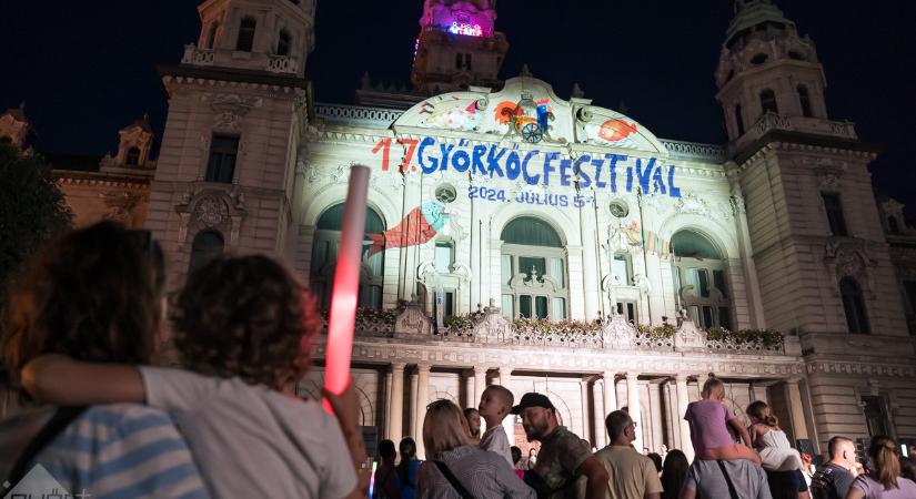 Óriásbábok és sikítással teli kulcsátadás a Győrkőc nyitón!