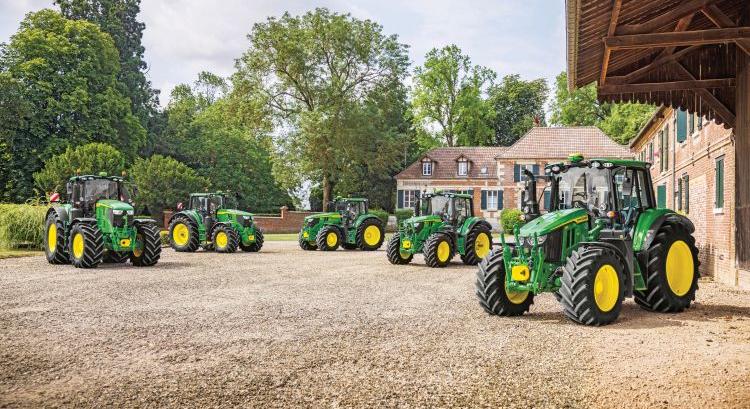 A John Deere bemutatja új 6M sorozatú traktorait