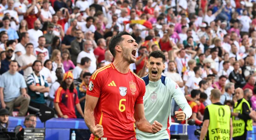 Euro 2024: Mikel Merino a harmadik legkésőbb született gólt szerezte az Eb-k történetében!