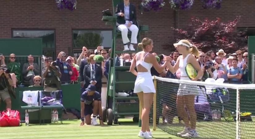 Ukrán-orosz kézfogás Wimbledonban, és még botrány sincs belőle  videó