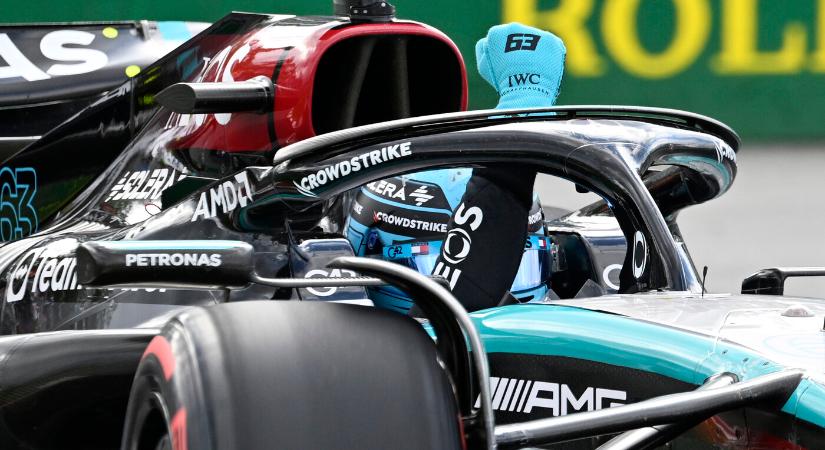 Brit Nagydíj – Russell vezérletével mercedeses első sor Silverstone-ban