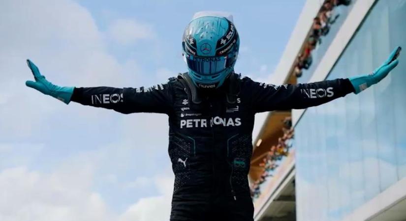 Russell vezérletével a Mercedesé az első sor Silverstone-ban