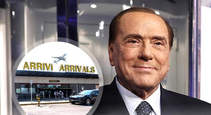 Berlusconiról nevezik el a milánói repteret