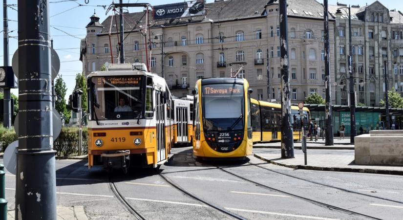 Figyelem forgalom változásra lehet számítani! Ennek a két villamosnak változik az útvonala