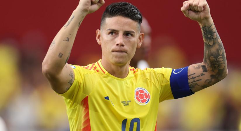 Copa America: James Rodriguez újra csúcsformában, rekorder is lett!