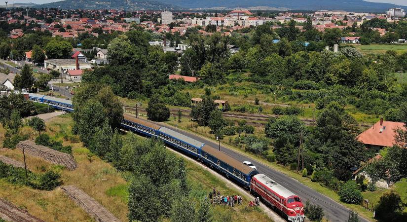 Fotókon a hétvégi MÁV balatoni retró hétvége