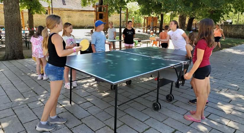 Napközis tábor önkormányzati támogatással