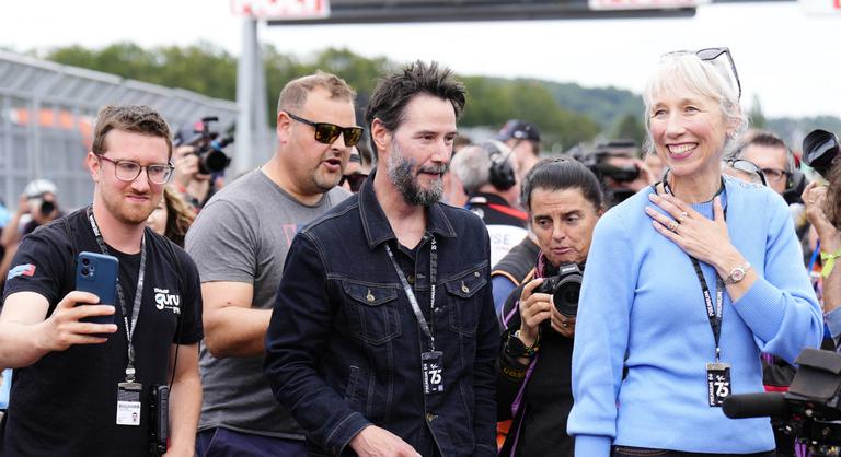 Keanu Reeves intette le a MotoGP Német Nagydíját