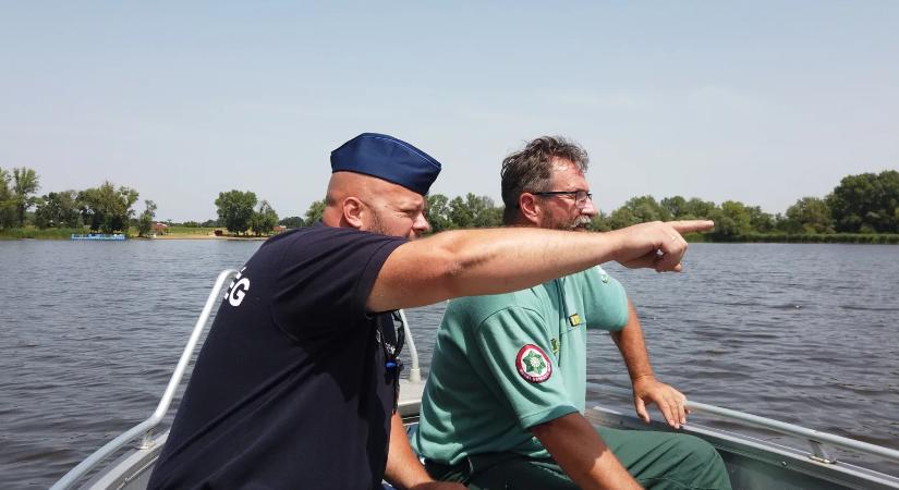 Rendőri ellenőrzések voltak Tisza-tónál