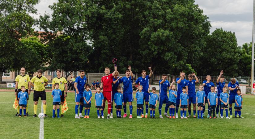 Ebben az új stadionban játszhat az NB III-as csapat – képek