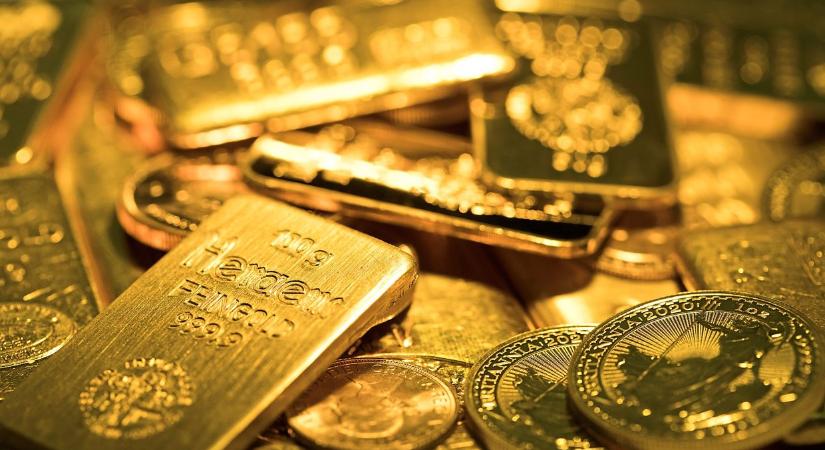 Hathetes csúcson az arany árfolyama, és a következő félév legjobb befektetése lehet