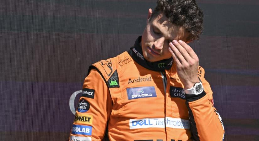 „Gyűlölöm, hogy megint magyarázkodni kell“ – Lando Norris már nem éri be a harmadik hellyel