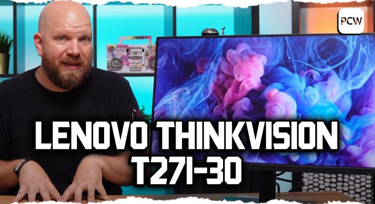 Lenovo ThinkVision T27i-30 - színtiszta funkcionalitás