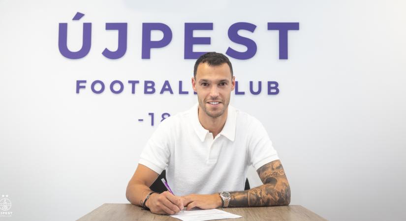 Lecsapott a Puskás Akadémia korábbi portugál védőjére az Újpest