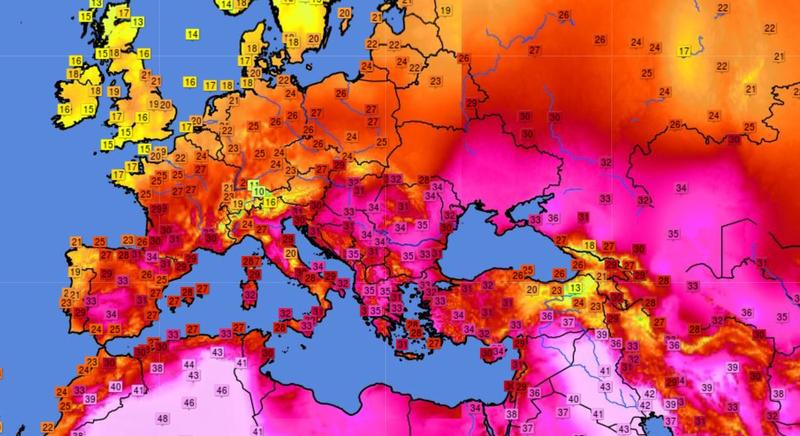 Az afrikai eredetű meleg levegőnek még bőven van utánpótlása