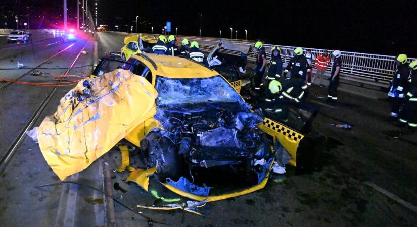 Megszólalt az Árpád hídi balesetben vétlen taxi sofőrje