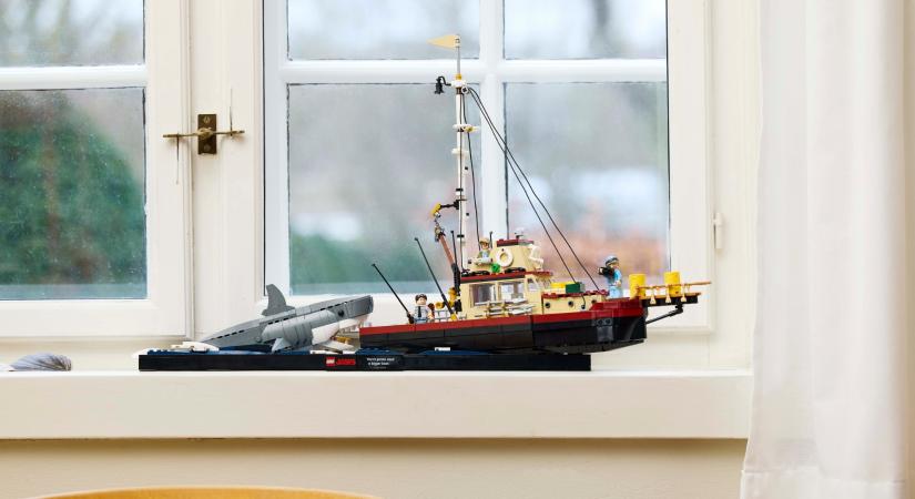 Fantasztikusan részletes a Lego cápás készlete